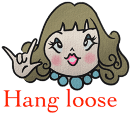 Tokyo Jenne   Hang in there ,girls sticker #10717697