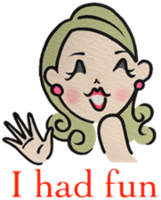 Tokyo Jenne   Hang in there ,girls sticker #10717701