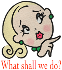 Tokyo Jenne   Hang in there ,girls sticker #10717706