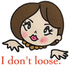 Tokyo Jenne   Hang in there ,girls sticker #10717716