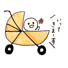 super happy maternity sticker sticker #10717915