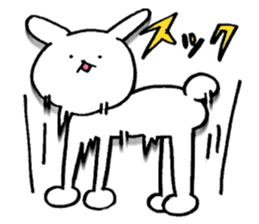 Uplifting Rabbit sticker #10718200