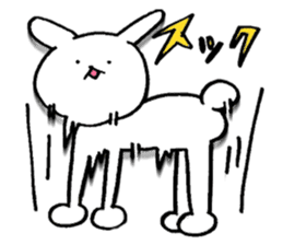 Uplifting Rabbit sticker #10718200