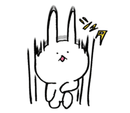 Uplifting Rabbit sticker #10718201
