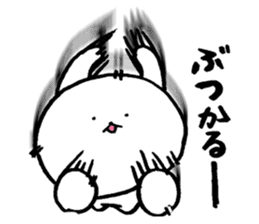 Uplifting Rabbit sticker #10718207