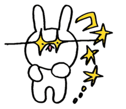Uplifting Rabbit sticker #10718209