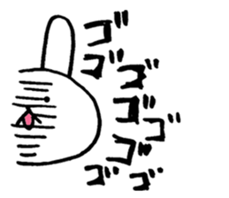 Uplifting Rabbit sticker #10718210