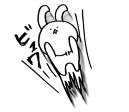 Uplifting Rabbit sticker #10718216