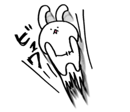 Uplifting Rabbit sticker #10718216