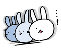 Uplifting Rabbit sticker #10718221