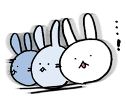Uplifting Rabbit sticker #10718221