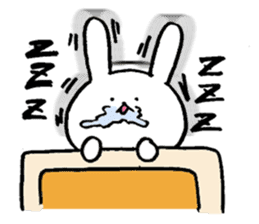 Uplifting Rabbit sticker #10718222
