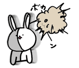 Uplifting Rabbit sticker #10718226