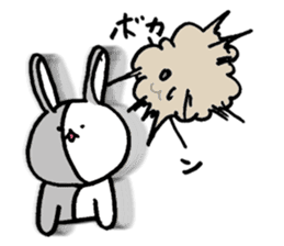 Uplifting Rabbit sticker #10718226