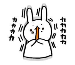 Uplifting Rabbit sticker #10718230