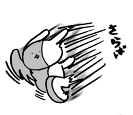 Uplifting Rabbit sticker #10718231