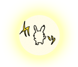 Uplifting Rabbit sticker #10718235