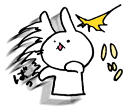 Uplifting Rabbit sticker #10718237