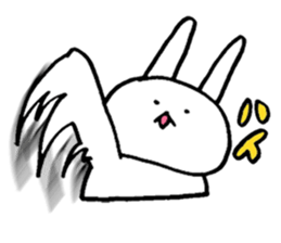 Uplifting Rabbit sticker #10718238