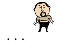 It is higepocha my father on a balloon 2 sticker #10718664