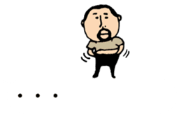 It is higepocha my father on a balloon 2 sticker #10718664