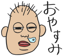 Crazy old man sticker #10718681