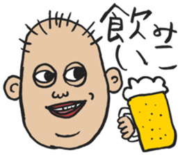 Crazy old man sticker #10718687