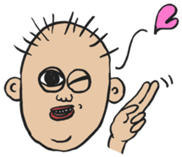 Crazy old man sticker #10718691