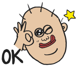 Crazy old man sticker #10718703