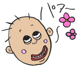 Crazy old man sticker #10718713