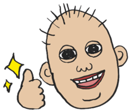 Crazy old man sticker #10718715