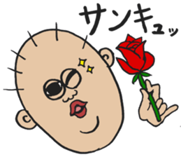 Crazy old man sticker #10718717