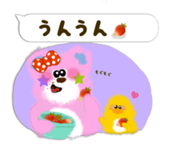 Lovie Bear's everyday stickers sticker #10719162