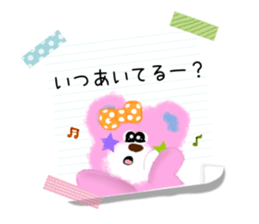 Lovie Bear's everyday stickers sticker #10719173