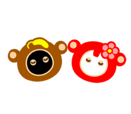 Banana QQ Monkey 2 sticker #10719392