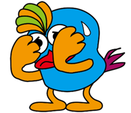 Blue Chicken sticker #10719811