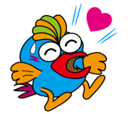 Blue Chicken sticker #10719816