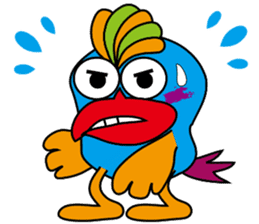 Blue Chicken sticker #10719819