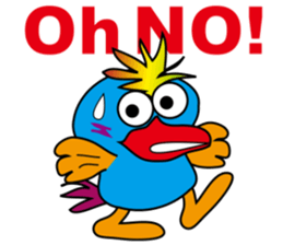 Blue Chicken sticker #10719820