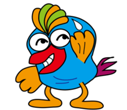 Blue Chicken sticker #10719822