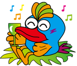 Blue Chicken sticker #10719823