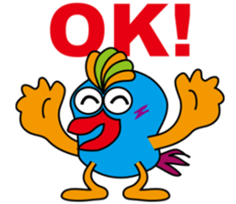 Blue Chicken sticker #10719830