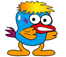 Blue Chicken sticker #10719832