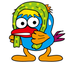 Blue Chicken sticker #10719833