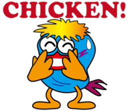 Blue Chicken sticker #10719838