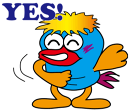 Blue Chicken sticker #10719839