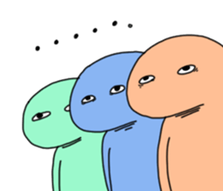 Colorful guys sticker #10720499