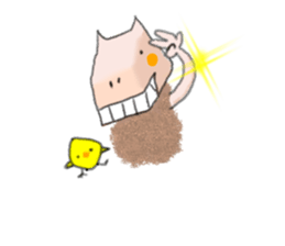 Capybara daily life sticker #10720524