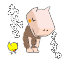 Capybara daily life sticker #10720530