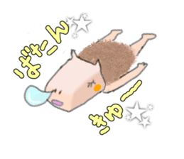 Capybara daily life sticker #10720535